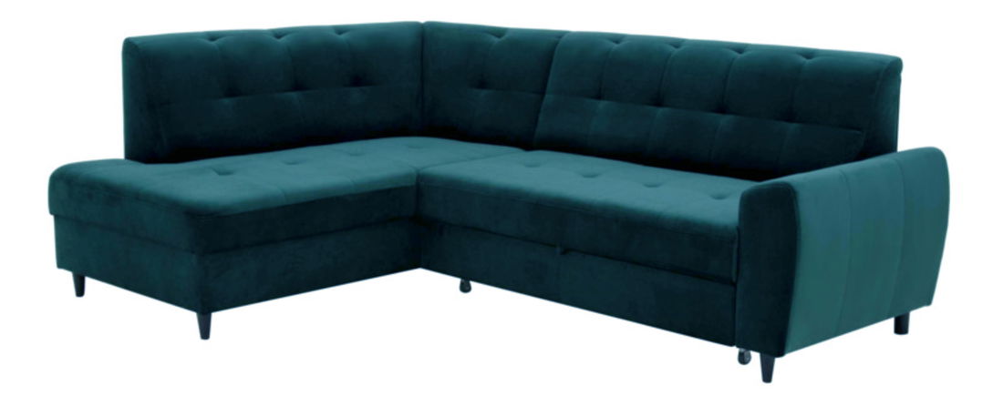 Kutna garnitura Asana (tamno zelena) (L)