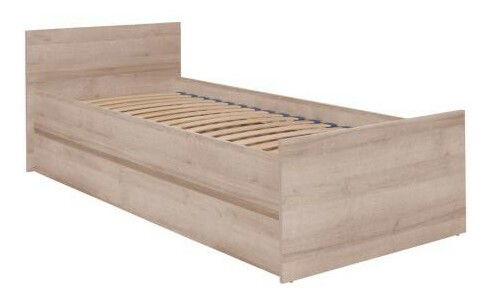 Jednolôžková posteľ 80 cm Cortez C 08 (dub sonoma) ( s roštom)