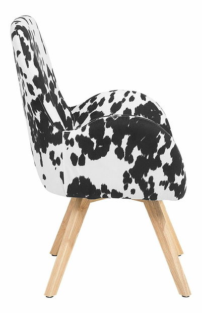 Fotoliu Bartow (negru)