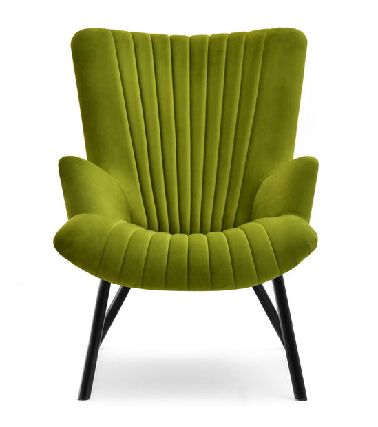 Dizajnové kreslo Lanzaris (zlatá)