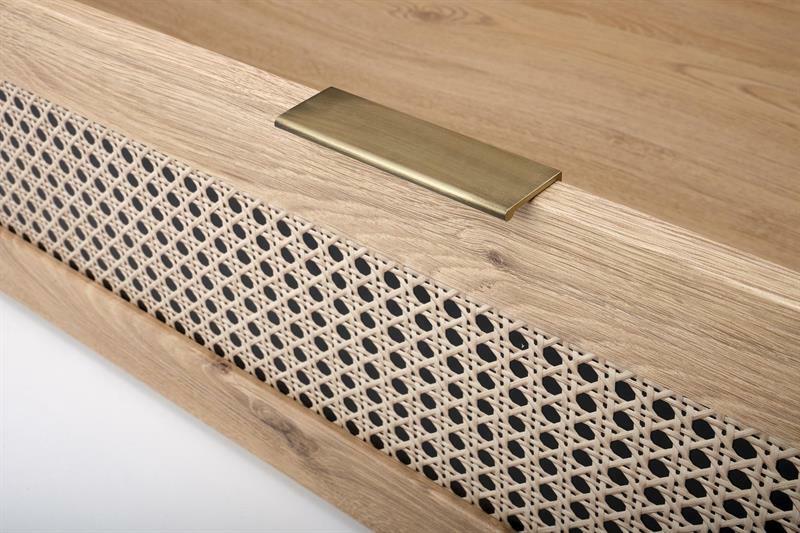 Blagovaonski stol na razvlačenje 160-240 cm Elvira (prirodno drvo) (za 6 do 8 osoba)