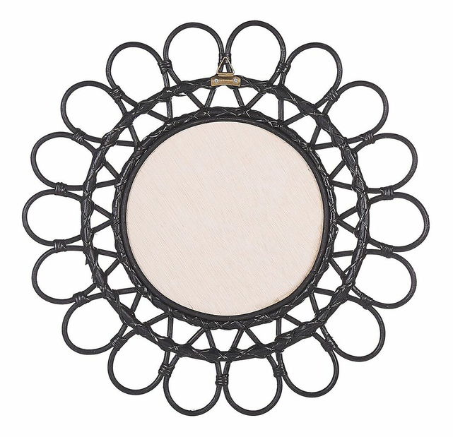 Oglindă de perete Bjorn (negru)