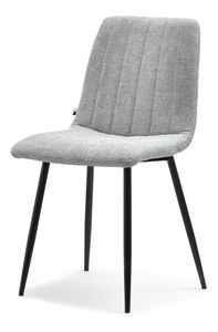 Stolička Mia (sivá + medená)