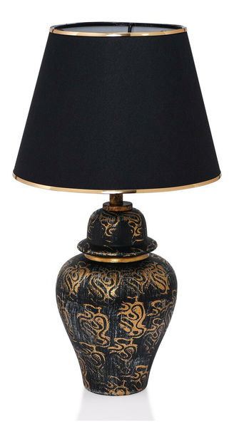 Lampă de masă Noxortta 1 (Negru + Auriu)
