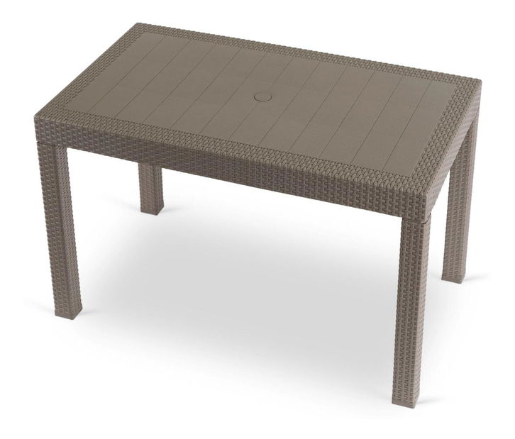 Kerti asztal Floriano (barna) (6 fő részére)