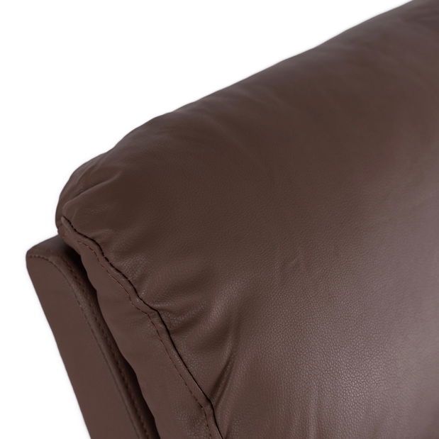 Masážne kreslo Bricke (hnedá) 