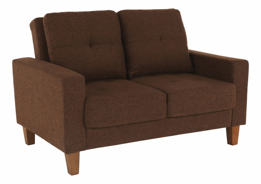 Pohovka dvojsedačka Krella (hnedá)