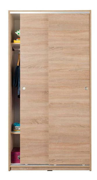 Šatníková skriňa s posuvnými dverami Seworella 1 (dub sonoma)