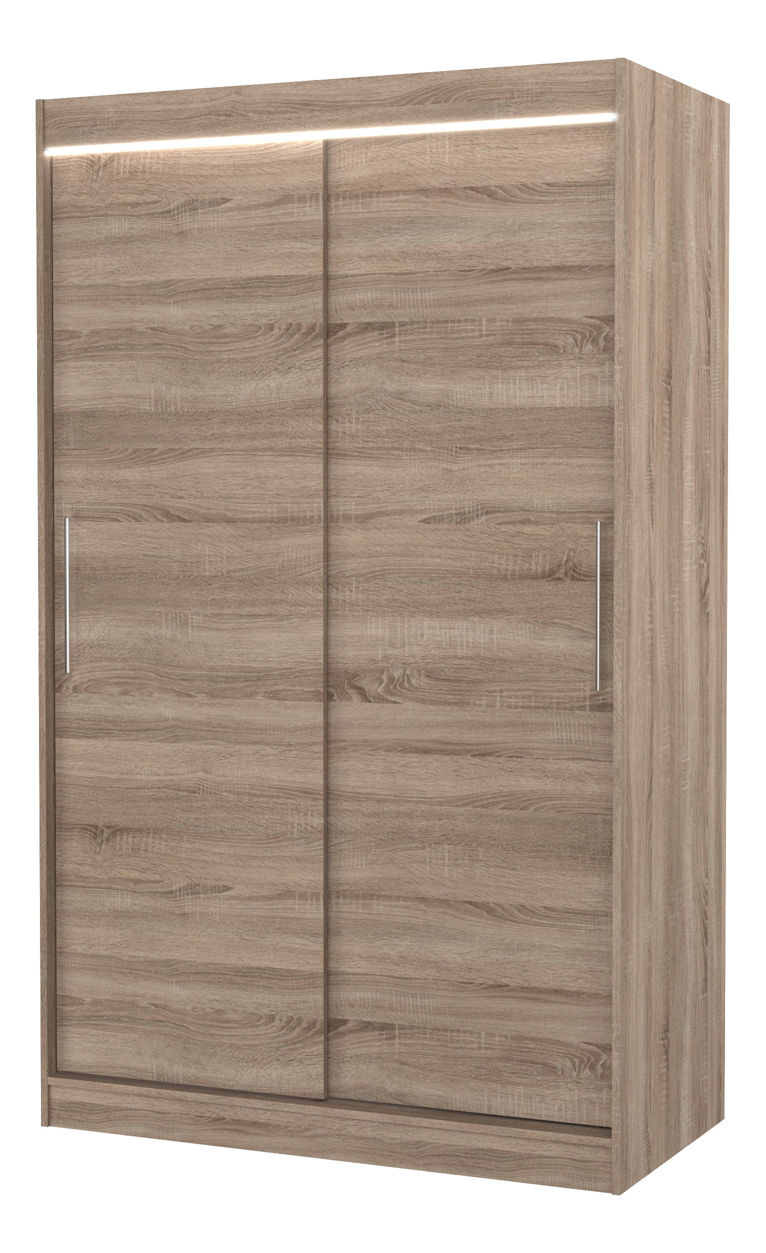 Ruhásszekrény Connor (trüffel) (LED világítással)