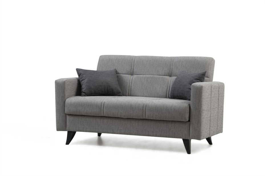 Kétszemélyes kanapé Pleione (világosszürke)