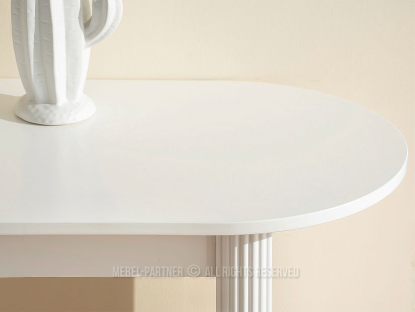 Măsuță consolă Agawes (alb)