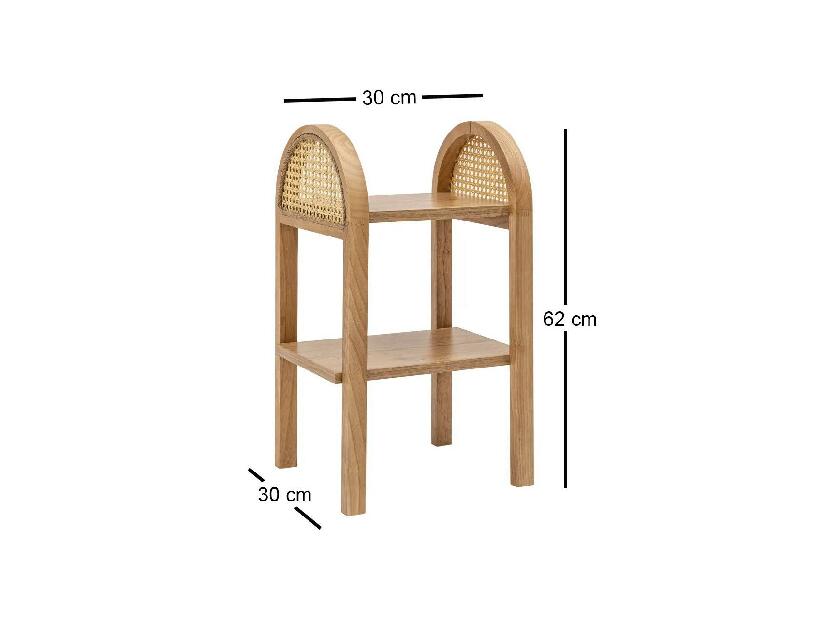 Príručný stolík Vovula 8 (natural) 