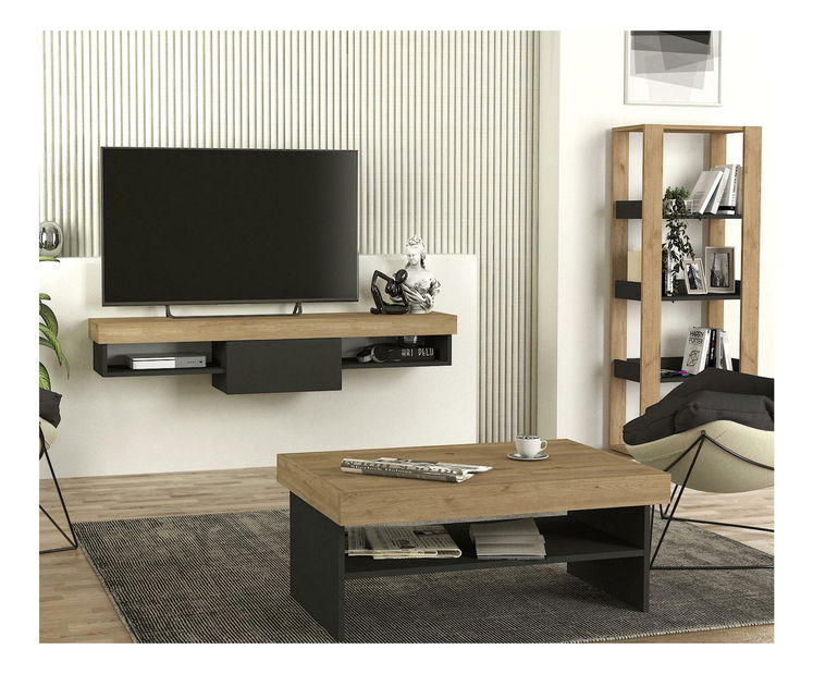 Regál Raunan (antracit)