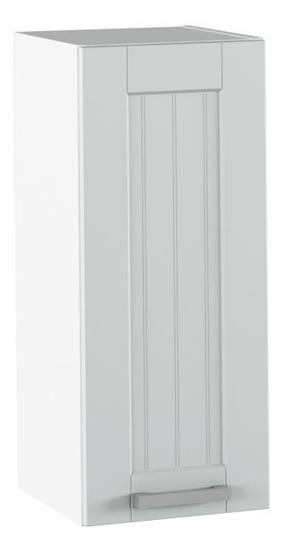 Dulap superior de bucătărie Janne Typ 2 (gri deschis + alb)