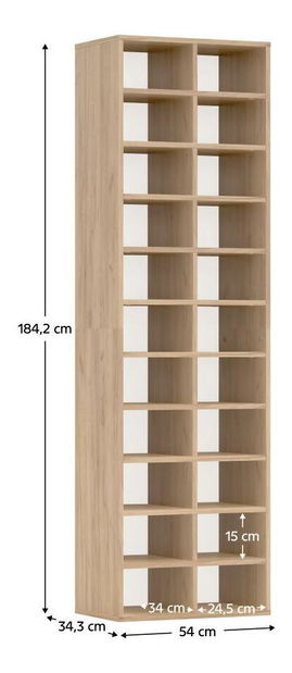 Botník Iglos (dub artisan) *bazár