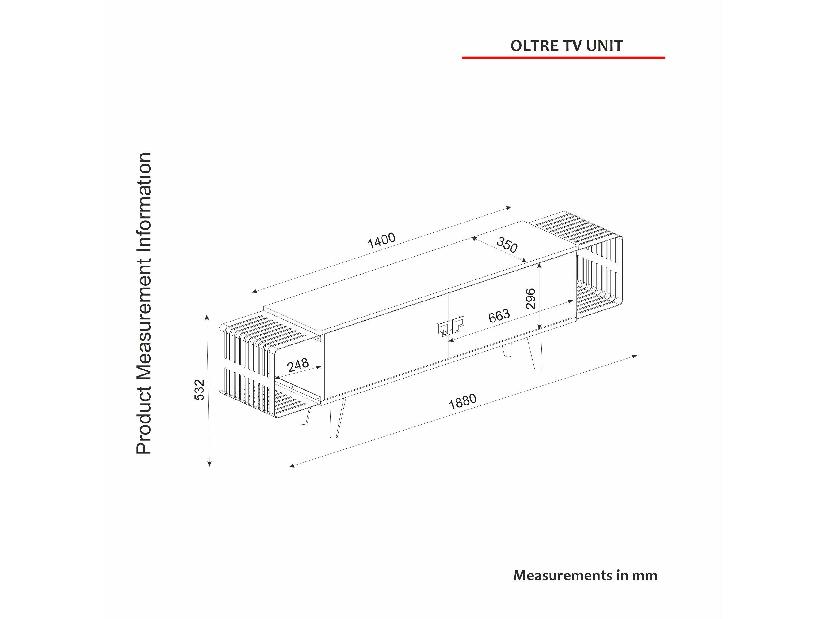 Set za dnevni boravak Kudave (orah + crna) 