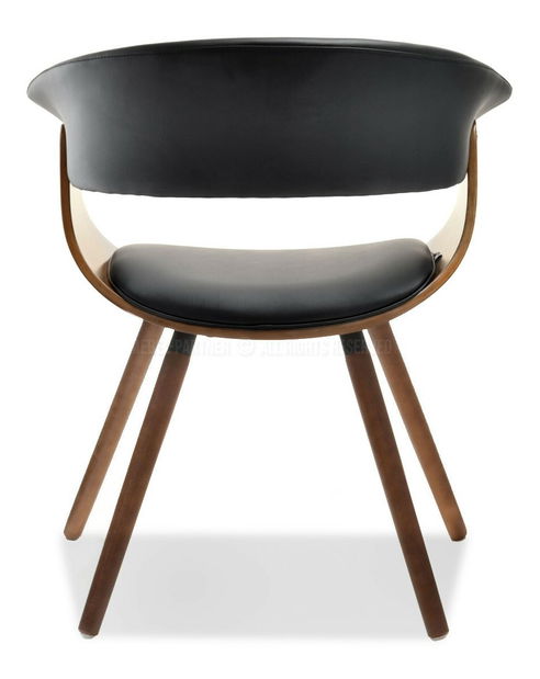 Stolica Enzo K (tamni orah + orah)