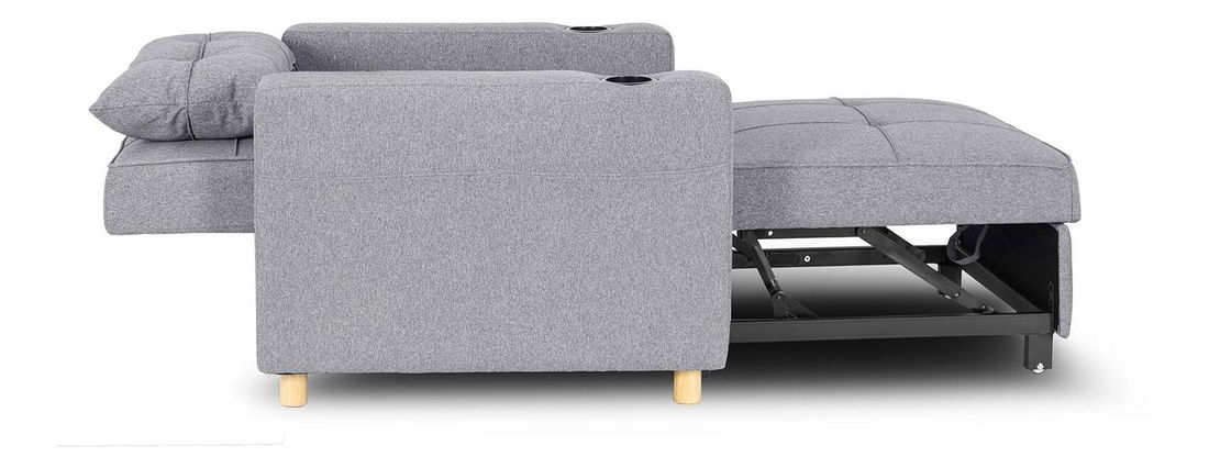 Fotoliu extensibil Suspendida (gri) 