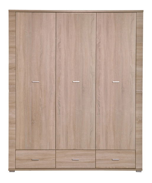 Ruhásszekrény Gwenn 3D3S (szonoma tölgy)