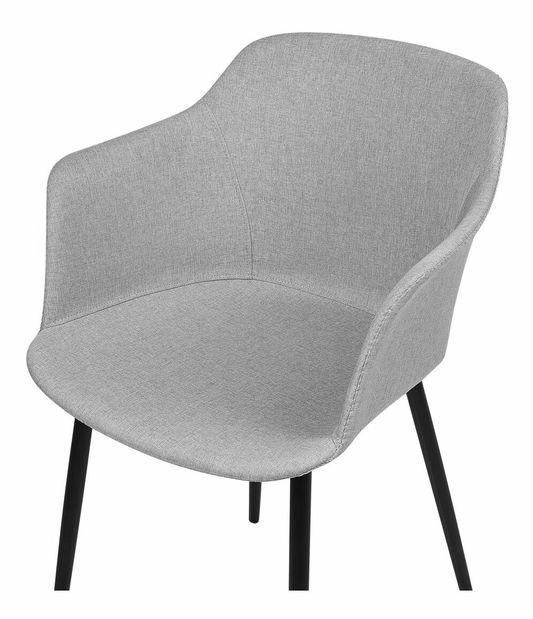 Set 2 ks jedálenských stoličiek Eleni (sivá)