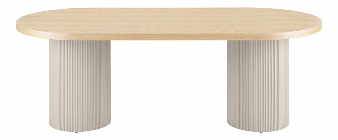 Jedálenský stôl Sialoria 1 (piesková + prírodná)