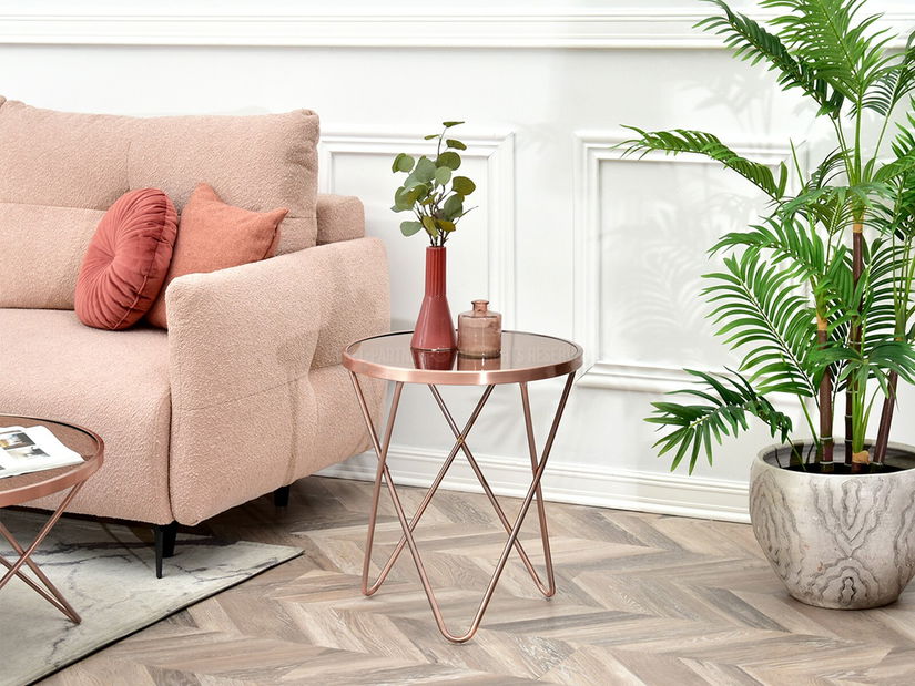 Dohányzóasztal Armin S (réz)