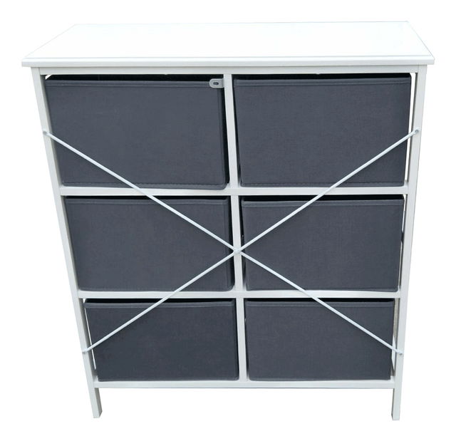 Komoda Dacapo TYP 2 (biela + sivá)