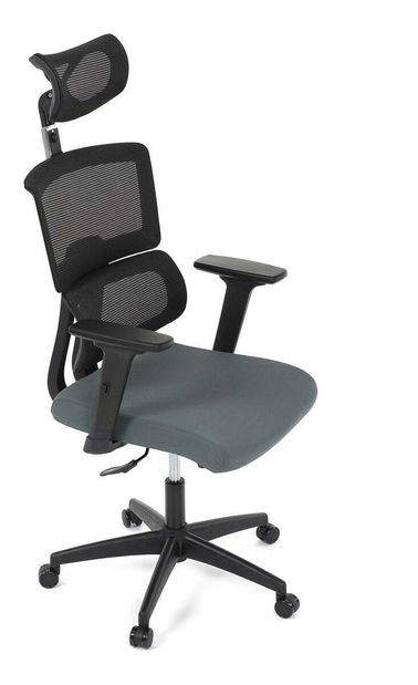 Irodai fotel Kurosadas (szürke + fekete)