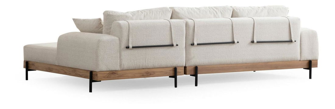 Colțar Etorella (D) (alb + Stejar)