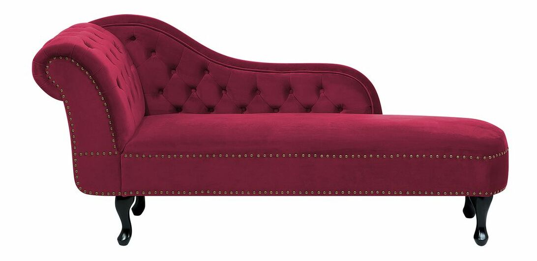 Fotoliu șezlong relaxare Nili (roșu închis) (S)