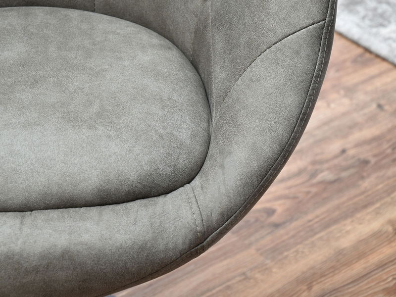 Fotelja Lush 4 (siva + crna)