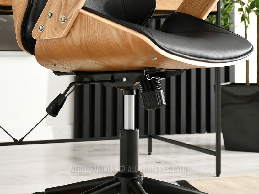 Fotoliu Franc (stejar negru + negru)