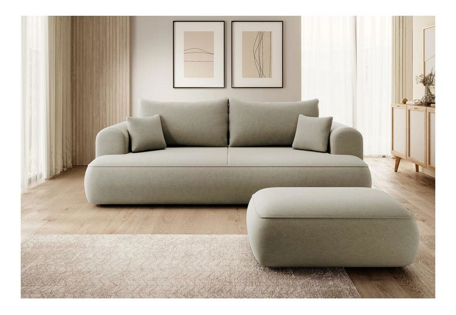 Zsámoly Olivo T (közepes bézs + fekete)