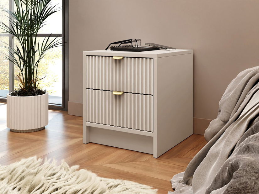 Noptieră Rozoma 2SZ (nisipiu bej)