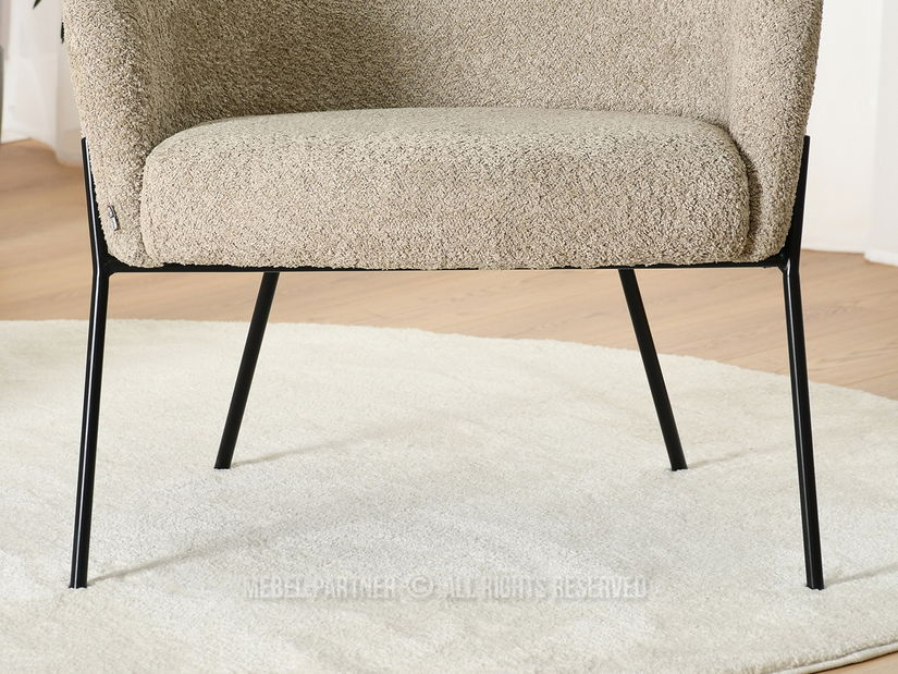 Fotelja Baggie F (bež + crna)