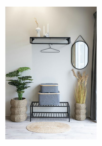 Úložný box Nvaravia 3 (tmavosivá)