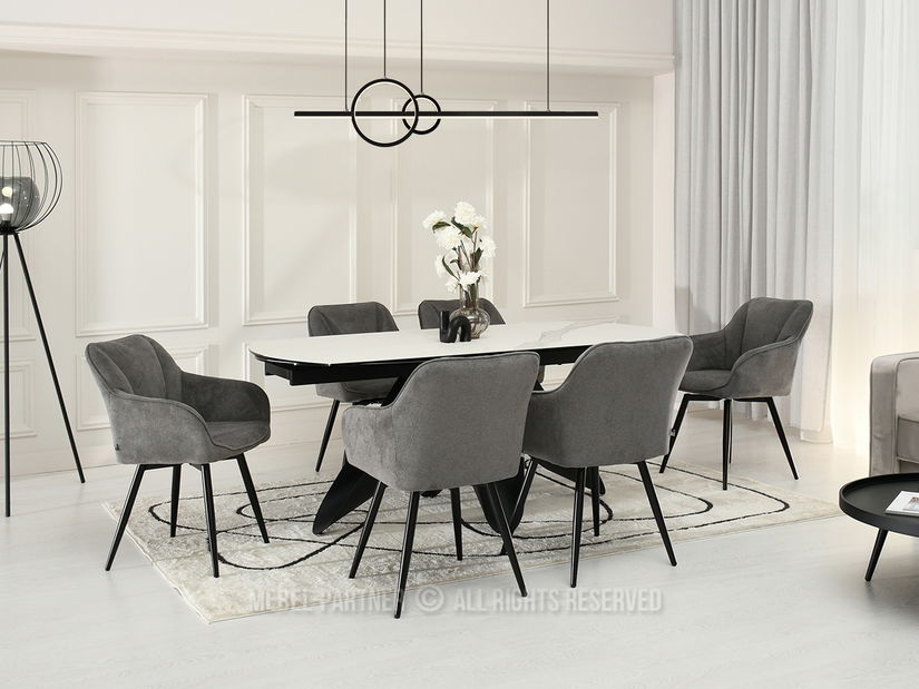 Szék Bonita (grafit + króm)