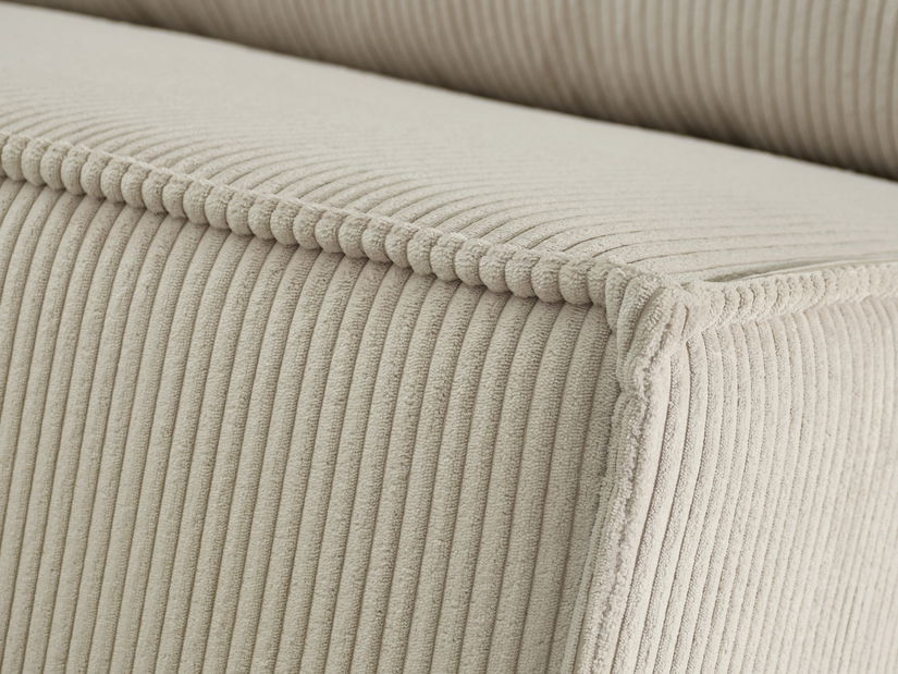 Pohovka dvojsedačka Nazismo (béžová + čierna)