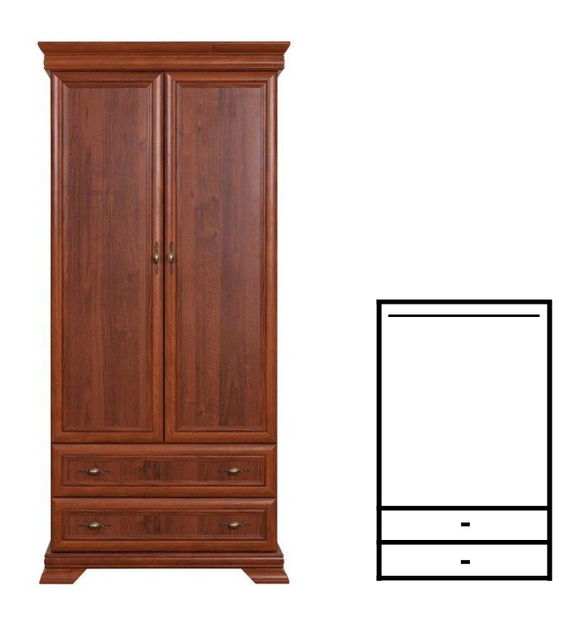 Dulap de haine Beau Typ 05 2D2S