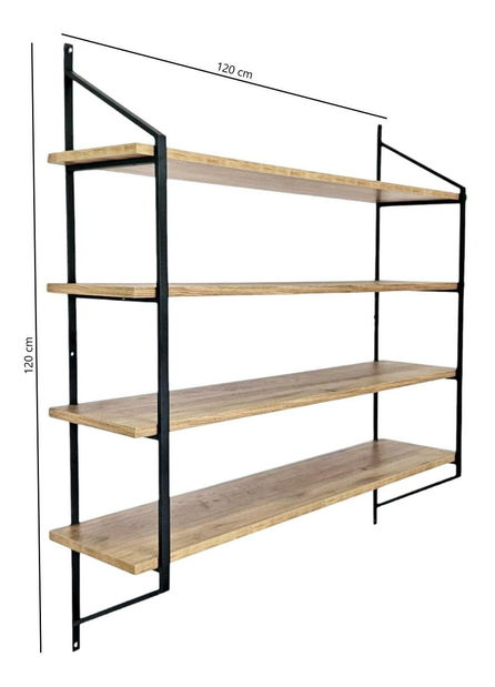 Raft Kulibo 6 (negru + pin atlantic) 