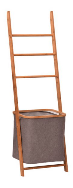 Törölközőtartó Volver (bambusz + szürke) 