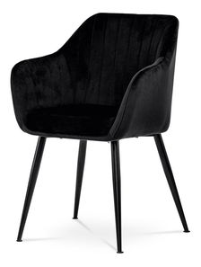 Scaun sufragerie Prevalecio (negru)