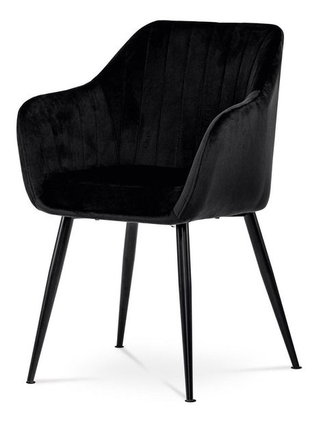 Scaun sufragerie Prevalecio (negru)