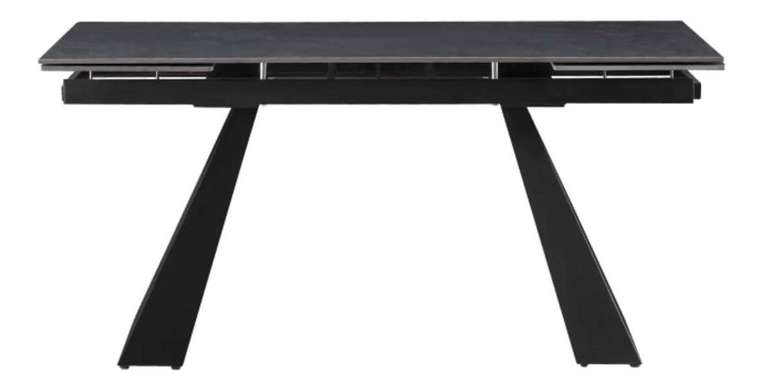 Blagovaonski stol Salay (grafit + crna) (za 6 i više osoba)