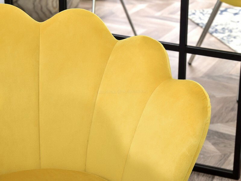 Fotel Lasair (sárga + fekete)