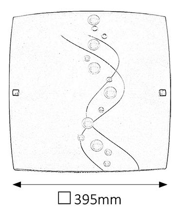 Závesné svietidlo Ruby 3756 (biely vzor)