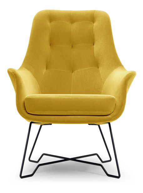 Fotoliu Eliah (galben)