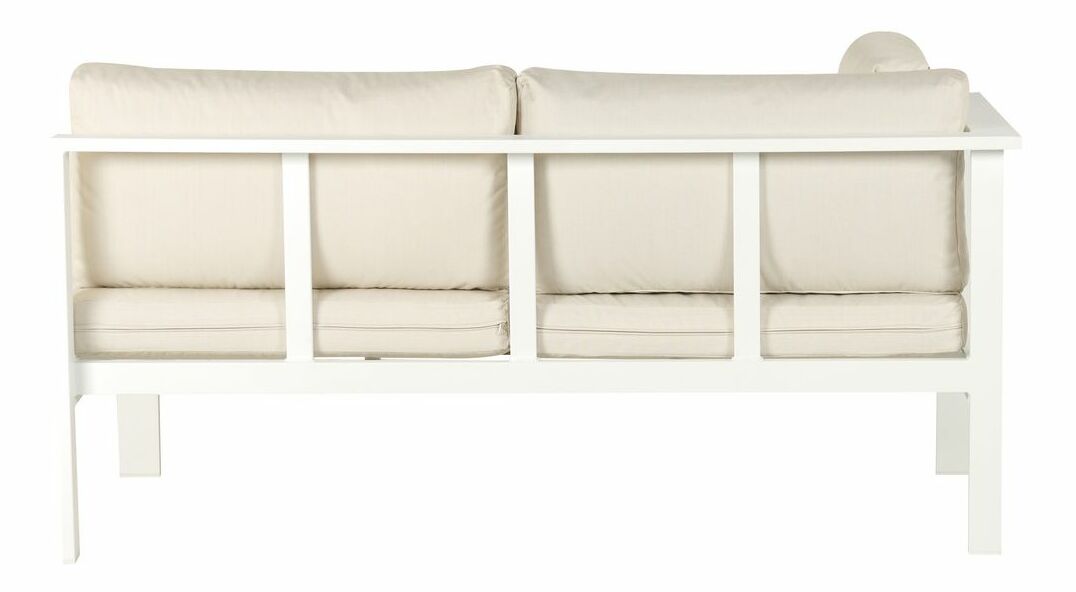 Set mobilier de grădină Mesza (Alb + bej)