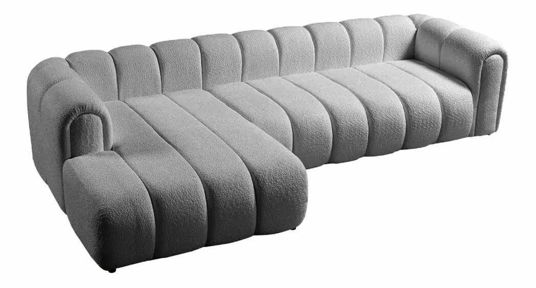 Rohová sedačka Nline (sivá) (L)