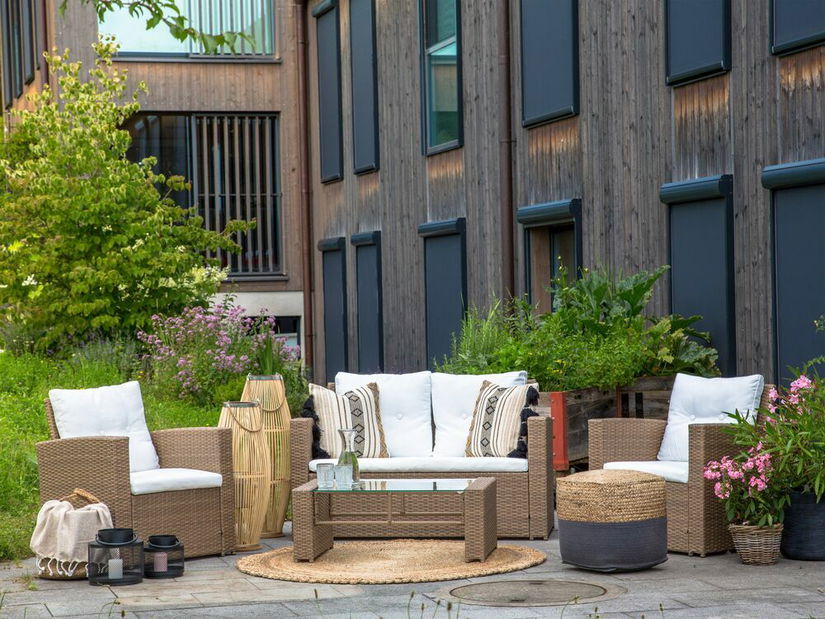 Vrtni set Lucian (svijetlosmeđa)